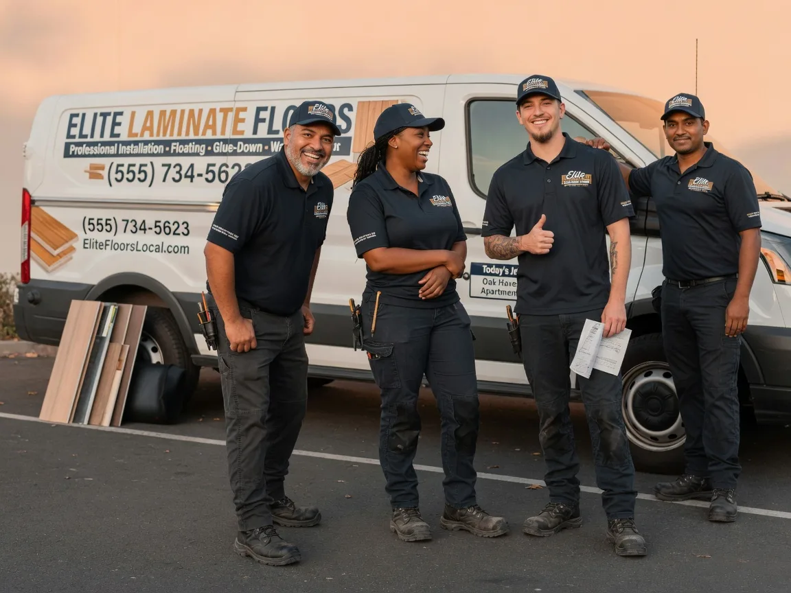 Laminate flooring installation company in Houston, OH